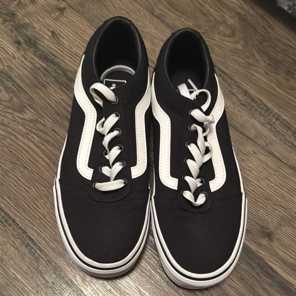 Vans Classic Black and White Sneakers